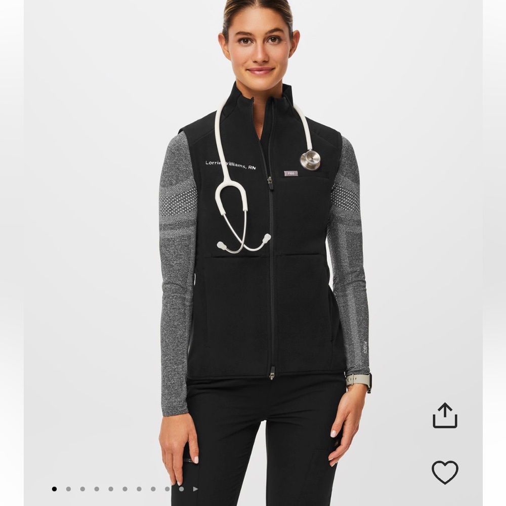 Figs on shift vest